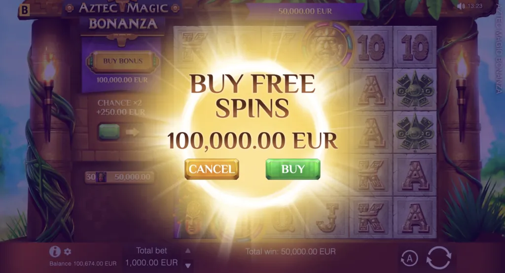 BG Aztec Magic Bonanza Screenshot